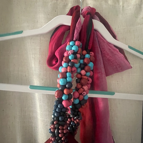 NWT ZARA Beaded Halter, Low Back Dress - Picture 6 of 6